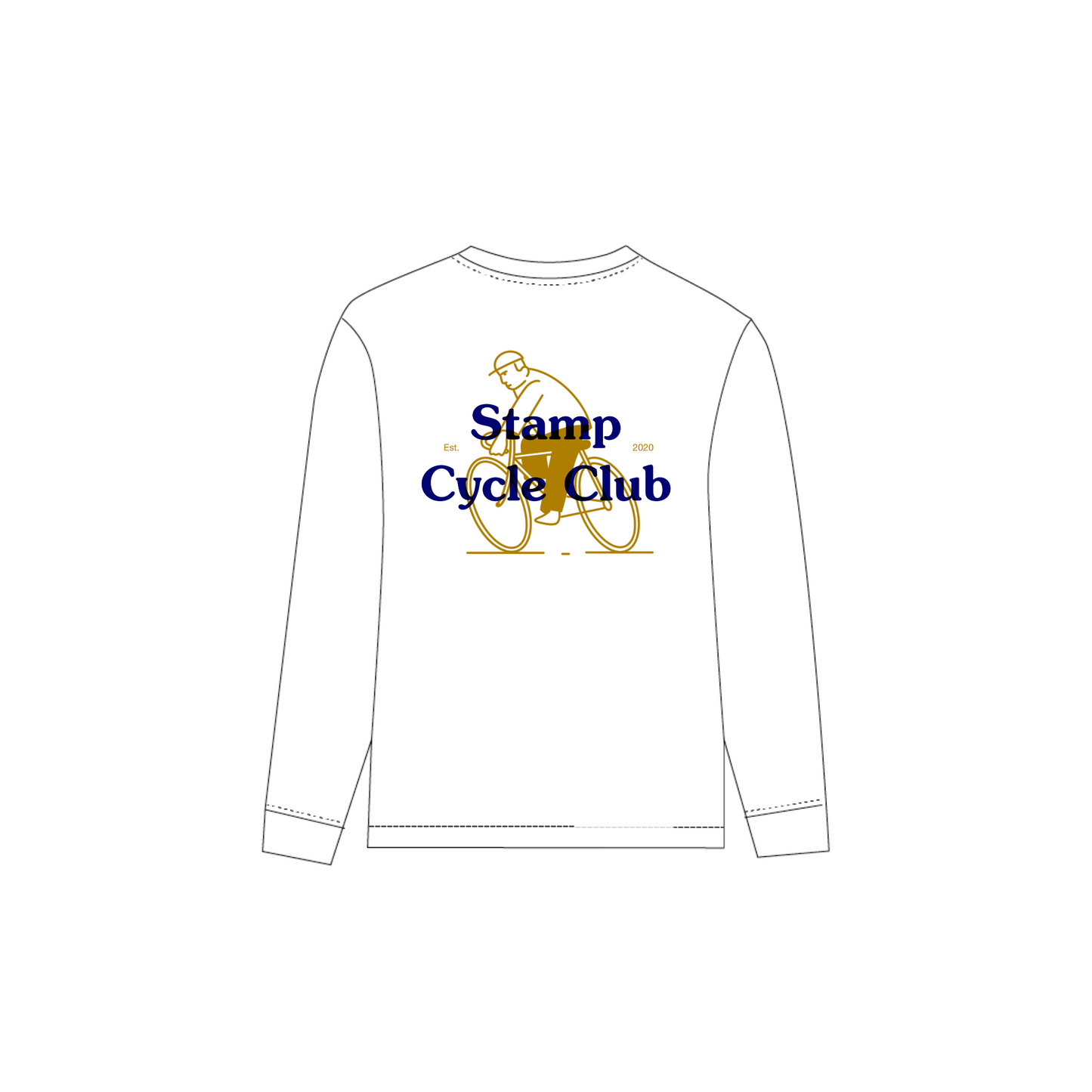Stamp Cycle Club Longsleeve T-Shirt