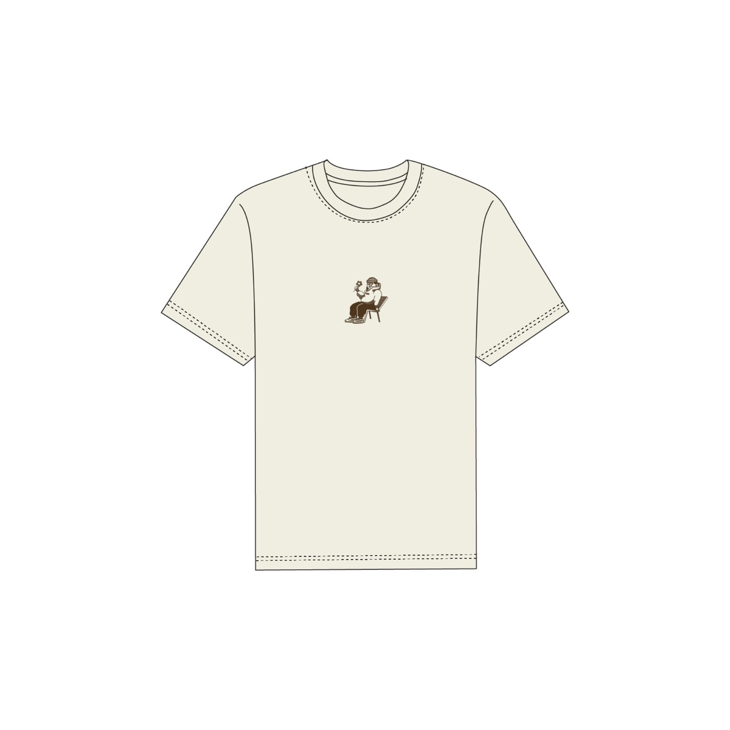 Bored T-Shirt - Natural Raw