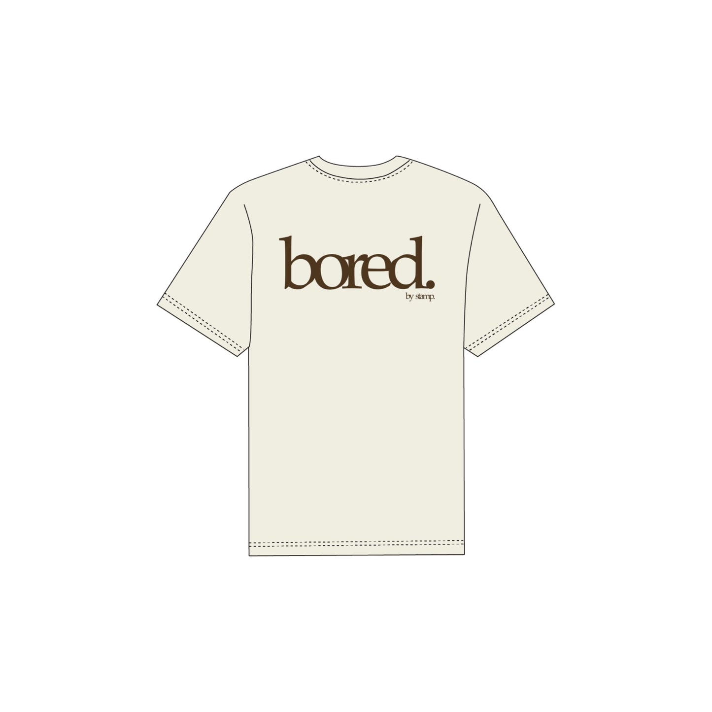 Bored T-Shirt - Natural Raw