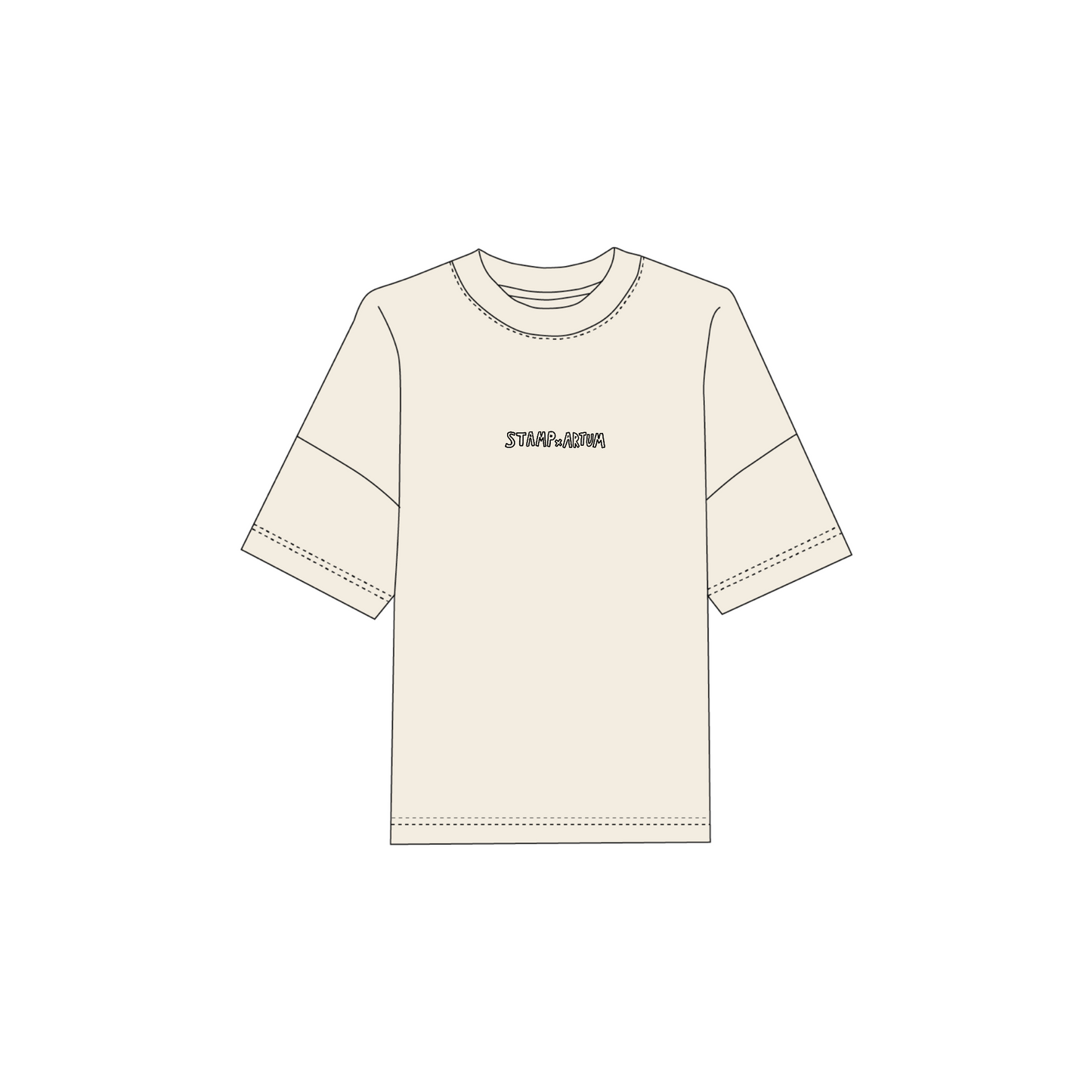 Booth T-Shirt - Natural Raw